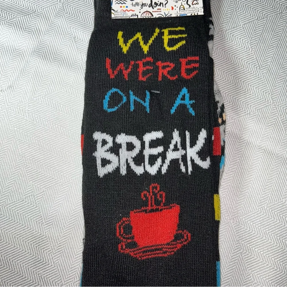 Friends Socks 2 Pair and Friends Trivia‎ Card Game New in Packages